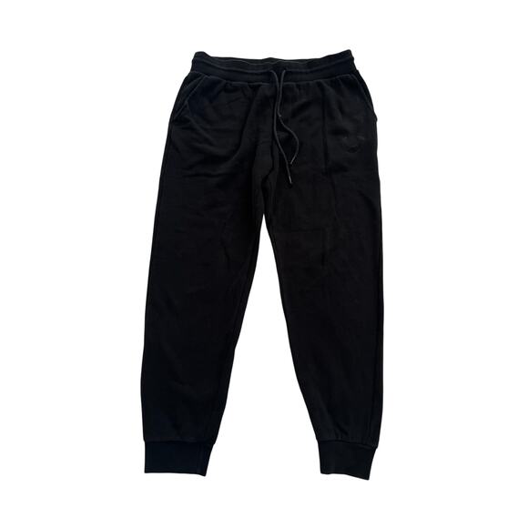 True Religion Black Jogger Sweatpants Mens Medium Lounge - Picture 1 of 14